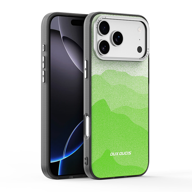 iPhone 17 Pro Case - Magnetic White Mist Mountain Green Fashion - Picture 15 of 16