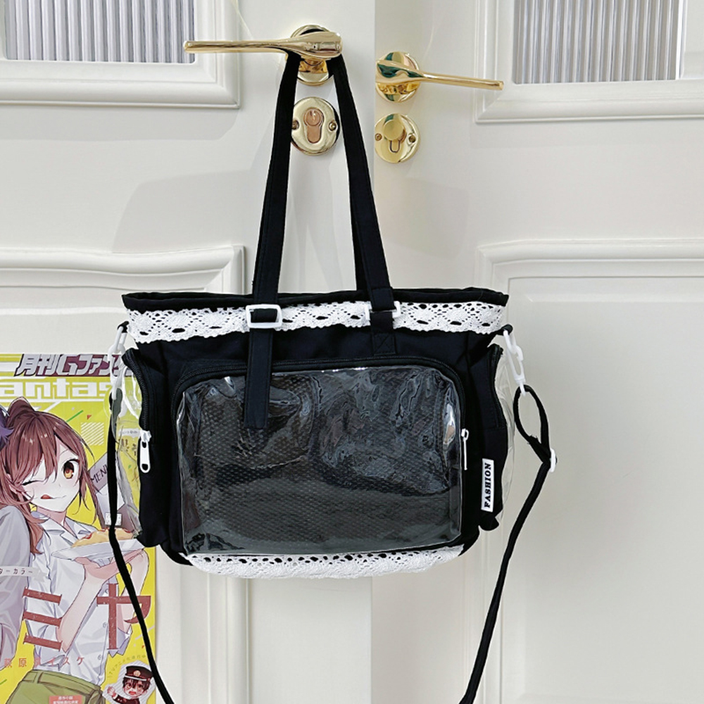 Bolso de hombro estilo Ita transparente para uso de exhibición y convenciones coleccionables - Imagen 21 de 22