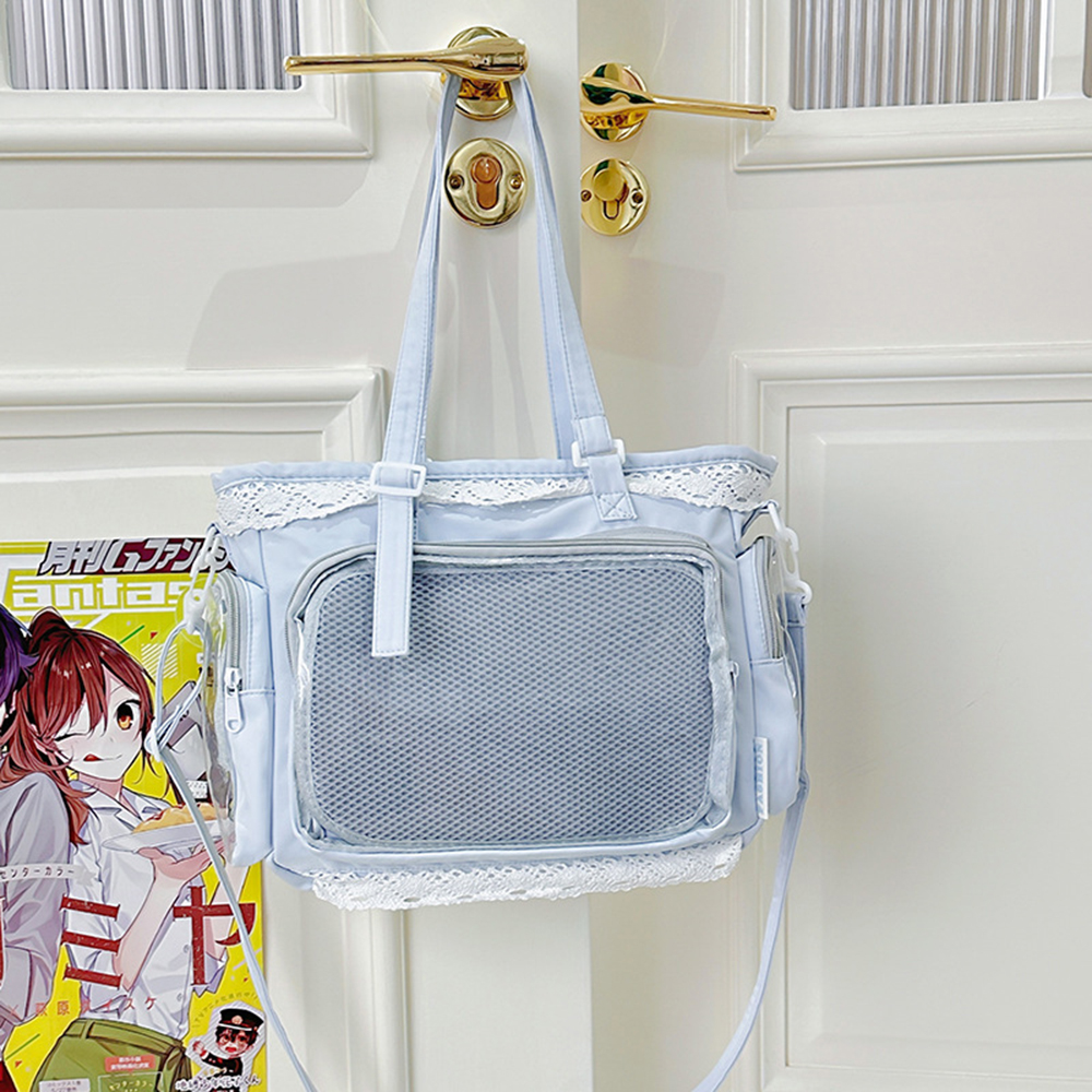 Bolso de hombro estilo Ita transparente para uso de exhibición y convenciones coleccionables - Imagen 22 de 22