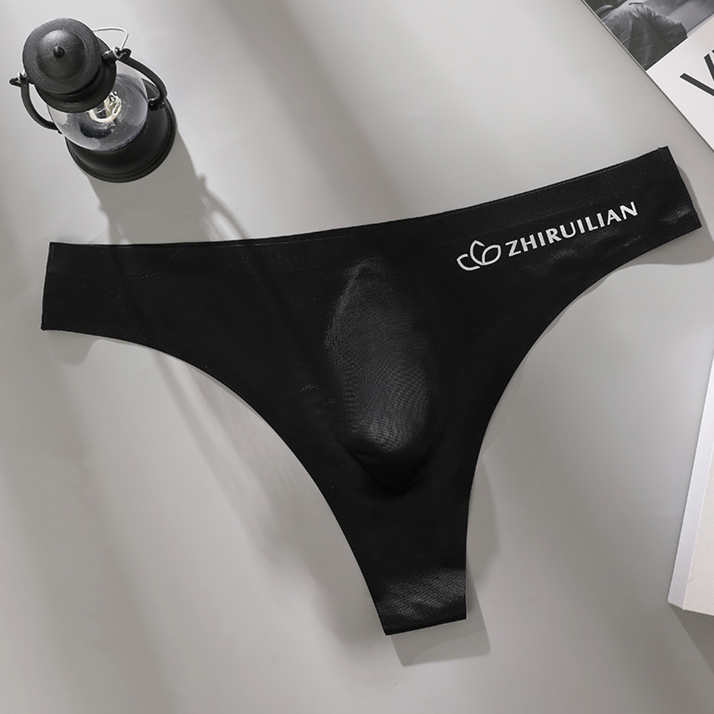 Sexy Tanga Ropa Interior Para Hombre Diseño Sin Costuras Tiro Bajo Material Nylon - Imagen 20 de 39