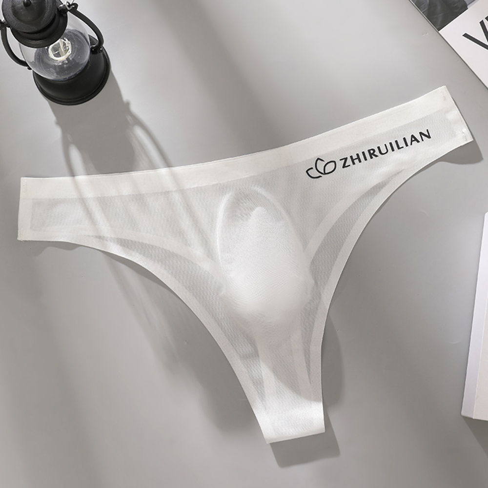 Sexy Tanga Ropa Interior Para Hombre Diseño Sin Costuras Tiro Bajo Material Nylon - Imagen 24 de 39