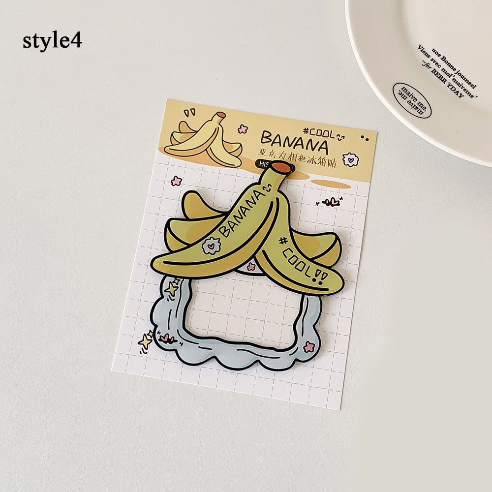 Cornice Portafoto Frigorifero Espositore Magnetico Acrilico per Carte e Foto Decorazione - Foto 28 di 31