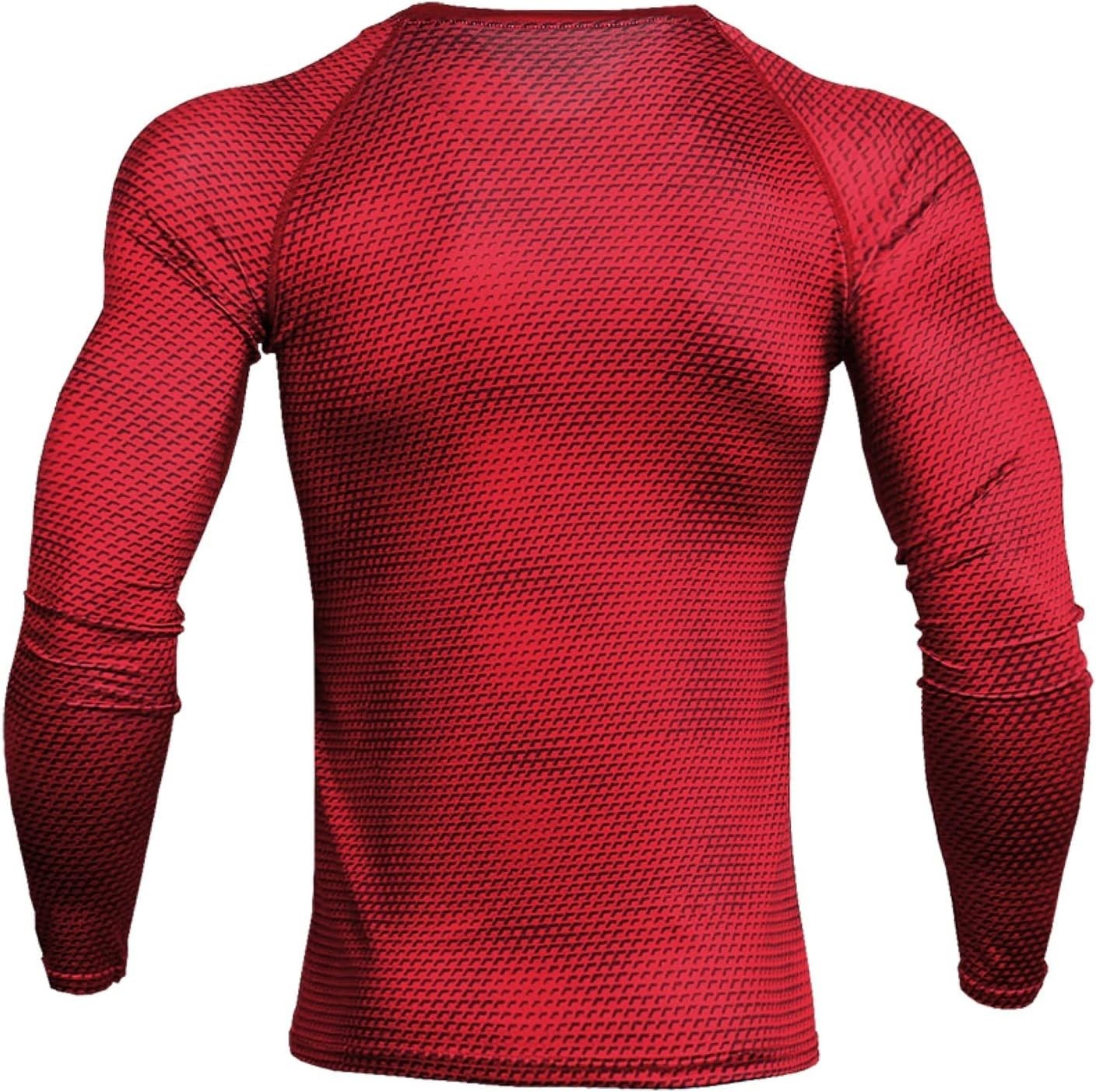 Set Corsa Sportiva per Uomo Camicia a Compressione + Pantaloni, Tuta Sportiva Asciugatura Rapida - Foto 15 di 41
