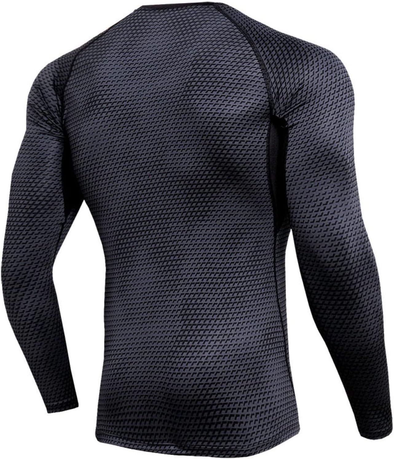 Set Corsa Sportiva per Uomo Camicia a Compressione + Pantaloni, Tuta Sportiva Asciugatura Rapida - Foto 21 di 41