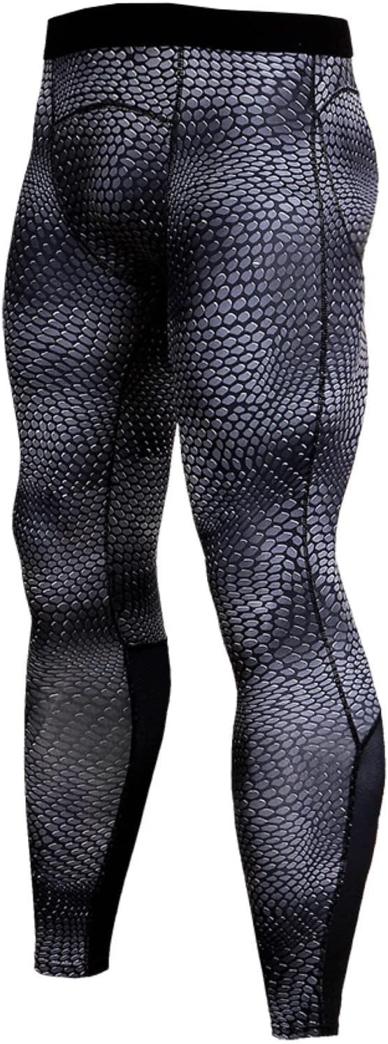 Set Corsa Sportiva per Uomo Camicia a Compressione + Pantaloni, Tuta Sportiva Asciugatura Rapida - Foto 29 di 41