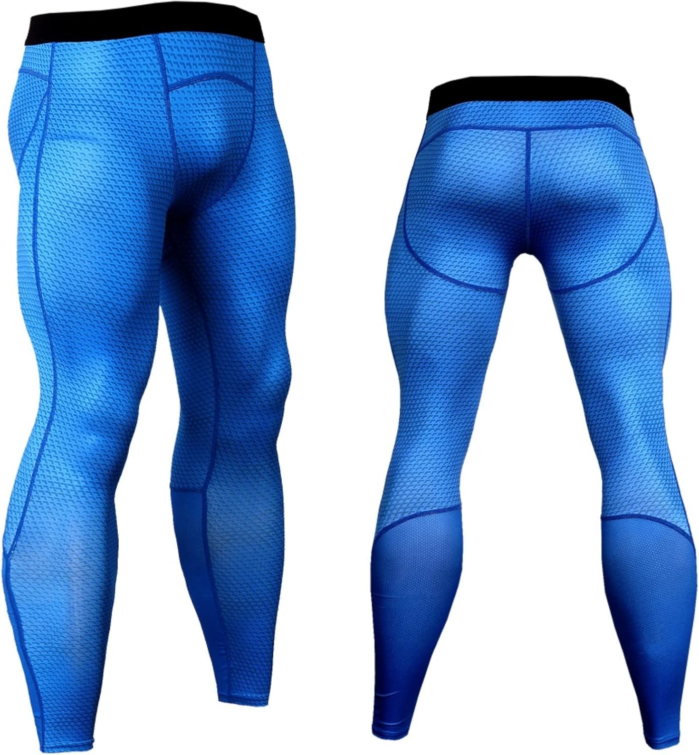 Set Corsa Sportiva per Uomo Camicia a Compressione + Pantaloni, Tuta Sportiva Asciugatura Rapida - Foto 40 di 41