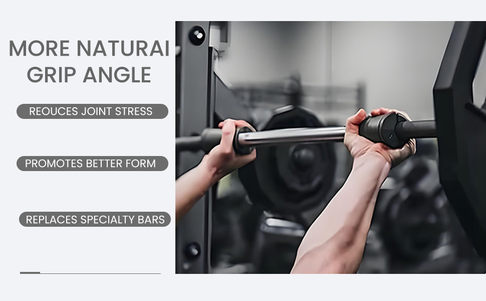 Angled Barbell Grips