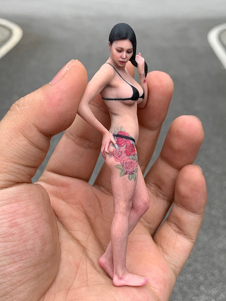 1/18 1/16 1/12 1/10 Niña Resina Figuras Diorama Modelo Para Coches Trenes - Imagen 16 de 114