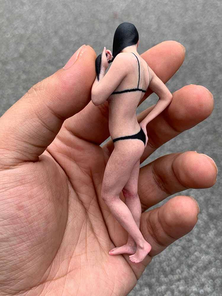 1/18 1/16 1/12 1/10 Niña Resina Figuras Diorama Modelo Para Coches Trenes - Imagen 18 de 114