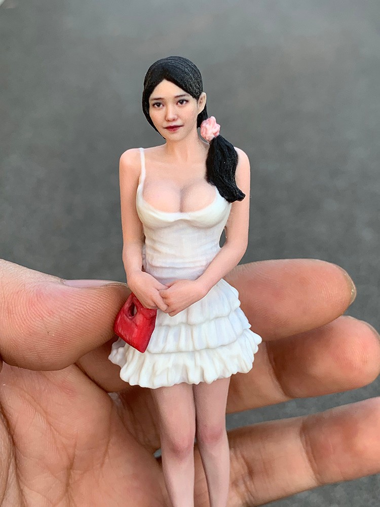 1/18 1/16 1/12 1/10 Niña Resina Figuras Diorama Modelo Para Coches Trenes - Imagen 31 de 114