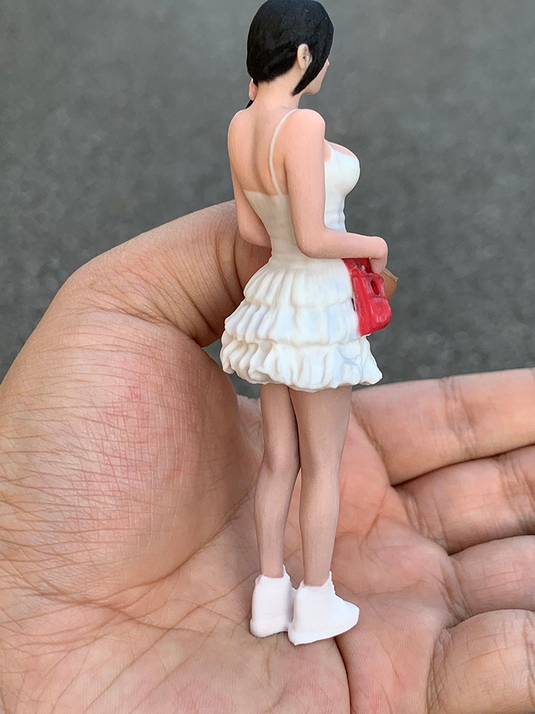 1/18 1/16 1/12 1/10 Niña Resina Figuras Diorama Modelo Para Coches Trenes - Imagen 37 de 114