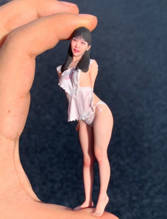 1/18 1/16 1/12 1/10 Niña Resina Figuras Diorama Modelo Para Coches Trenes - Imagen 39 de 114