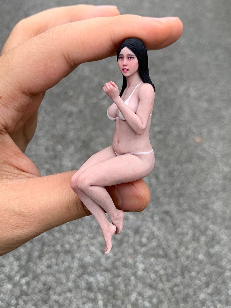 1/18 1/16 1/12 1/10 Niña Resina Figuras Diorama Modelo Para Coches Trenes - Imagen 44 de 114