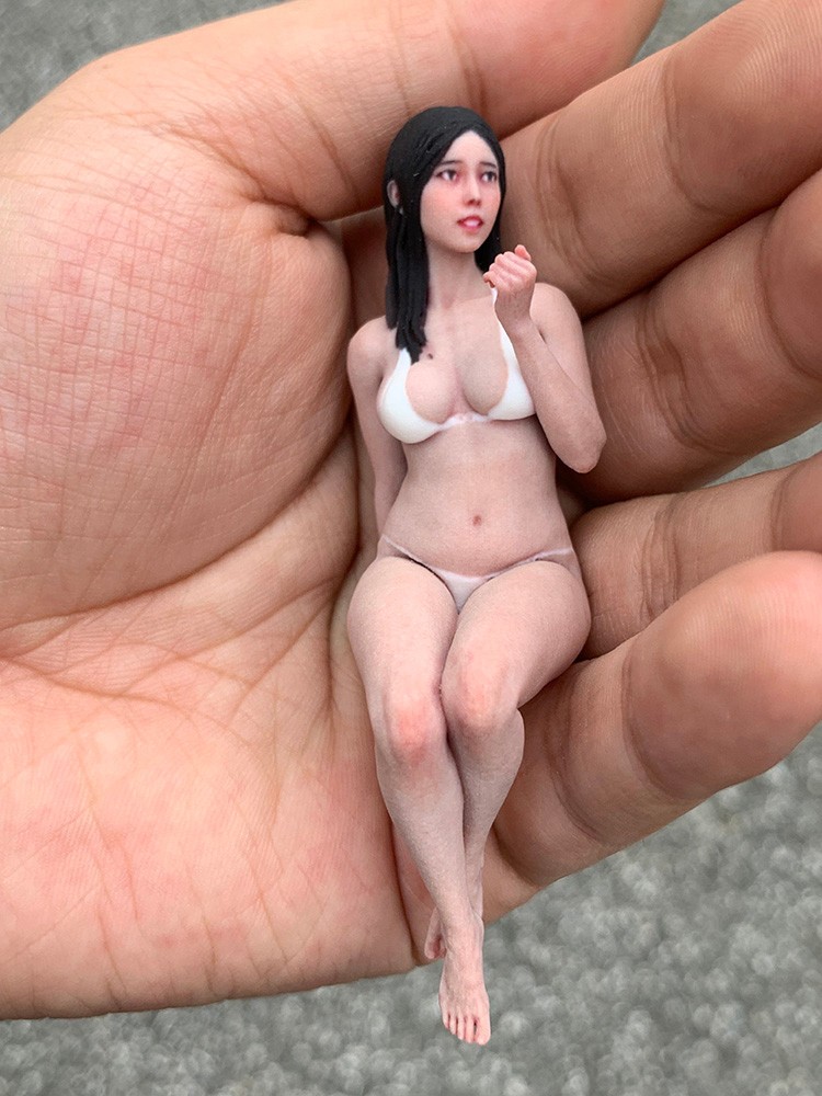 1/18 1/16 1/12 1/10 Niña Resina Figuras Diorama Modelo Para Coches Trenes - Imagen 45 de 114