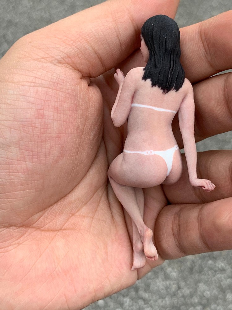 1/18 1/16 1/12 1/10 Niña Resina Figuras Diorama Modelo Para Coches Trenes - Imagen 50 de 114