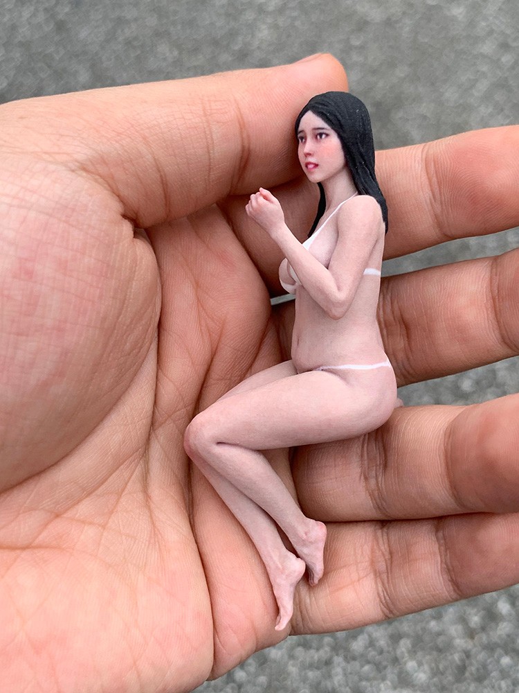 1/18 1/16 1/12 1/10 Niña Resina Figuras Diorama Modelo Para Coches Trenes - Imagen 51 de 114