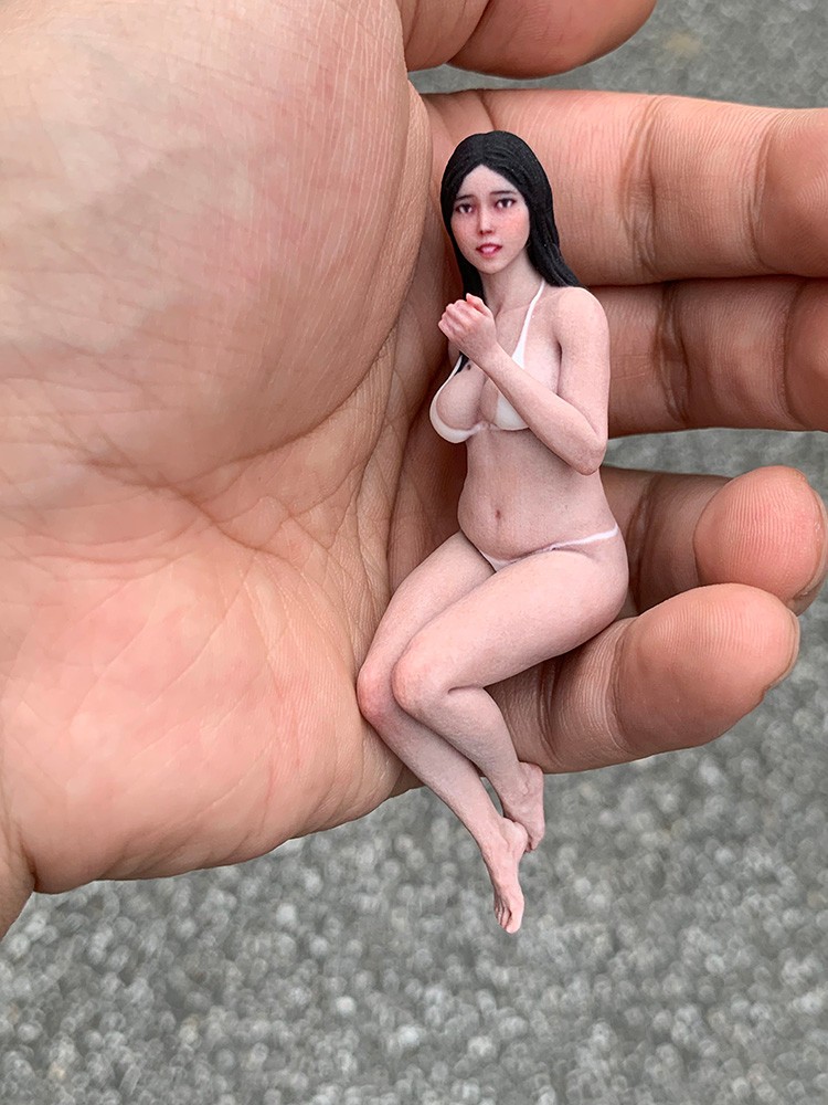 1/18 1/16 1/12 1/10 Niña Resina Figuras Diorama Modelo Para Coches Trenes - Imagen 54 de 114