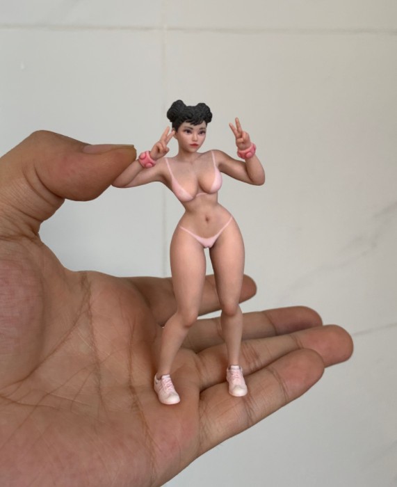 1/18 1/16 1/12 1/10 Niña Resina Figuras Diorama Modelo Para Coches Trenes - Imagen 76 de 114