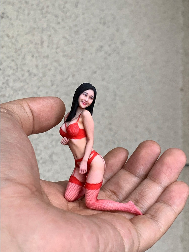 1/18 1/16 1/12 1/10 Niña Resina Figuras Diorama Modelo Para Coches Trenes - Imagen 79 de 114