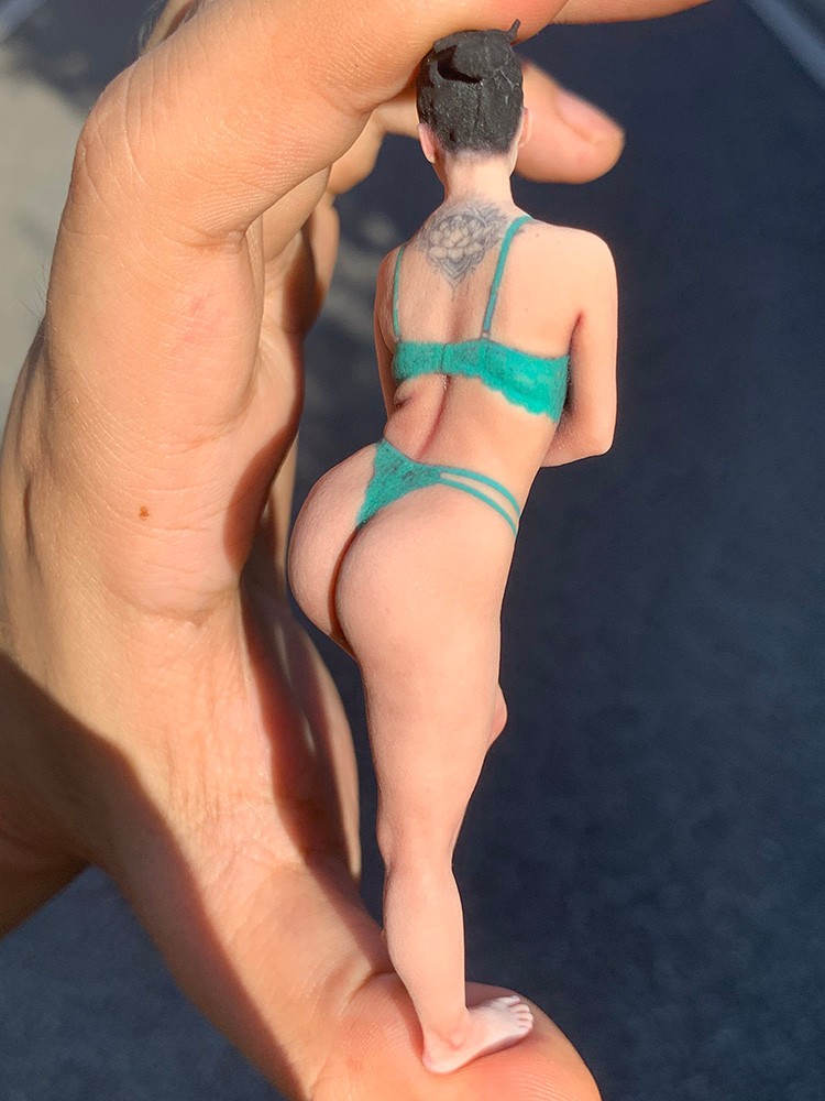 1/18 1/16 1/12 1/10 Niña Resina Figuras Diorama Modelo Para Coches Trenes - Imagen 98 de 114