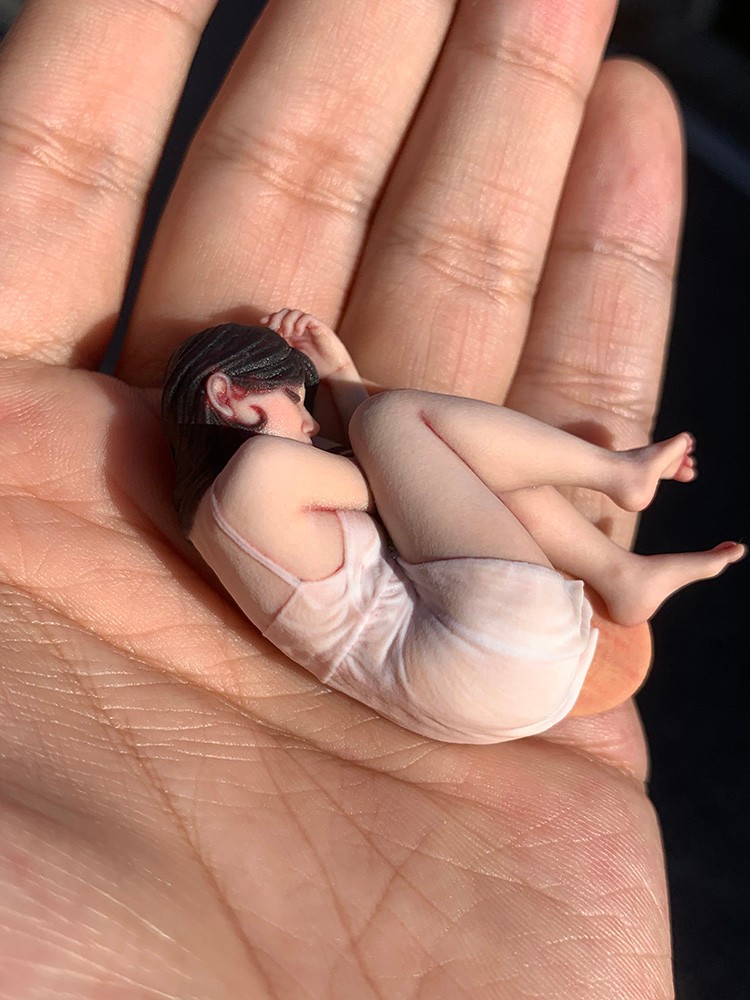 1/18 1/16 1/12 1/10 Niña Resina Figuras Diorama Modelo Para Coches Trenes - Imagen 108 de 114