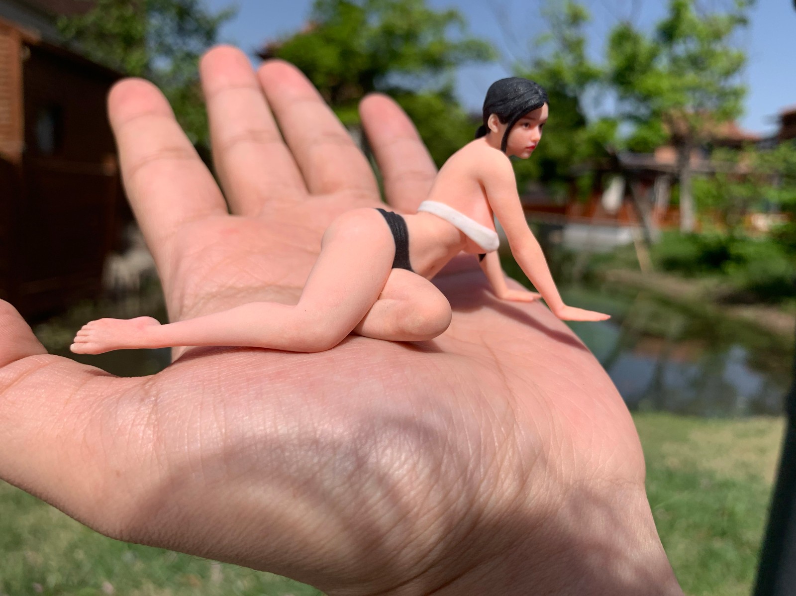 1/18 1/16 1/12 1/10 Girl Resin Figurines Figures Diorama Model For Cars Trains - Picture 6 of 135