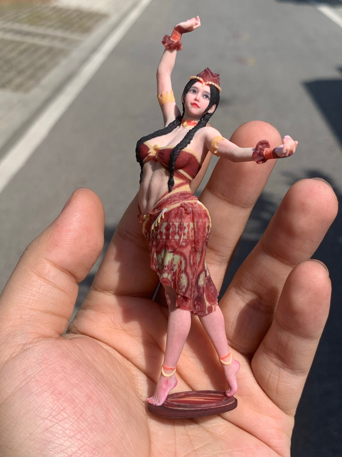 1/18 1/16 1/12 1/10 Girl Resin Figurines Figures Diorama Model For Cars Trains - Picture 14 of 135