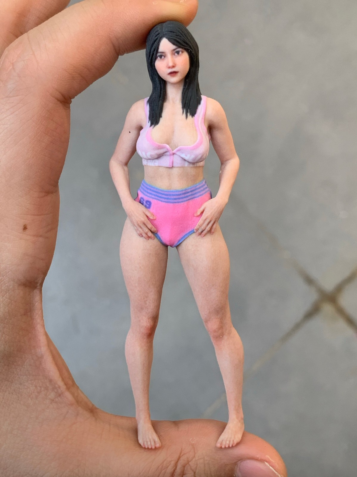 1/18 1/16 1/12 1/10 Girl Resin Figurines Figures Diorama Model For Cars Trains - Picture 26 of 135