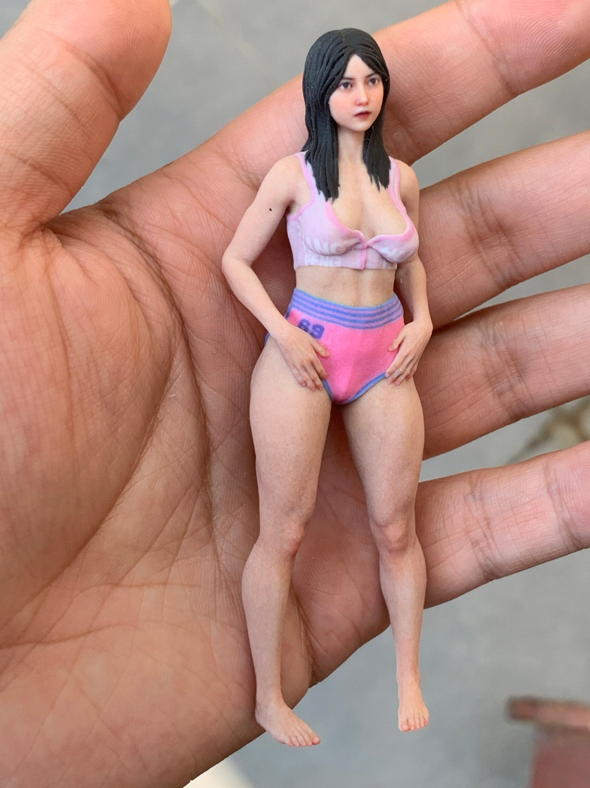 1/18 1/16 1/12 1/10 Girl Resin Figurines Figures Diorama Model For Cars Trains - Picture 29 of 135