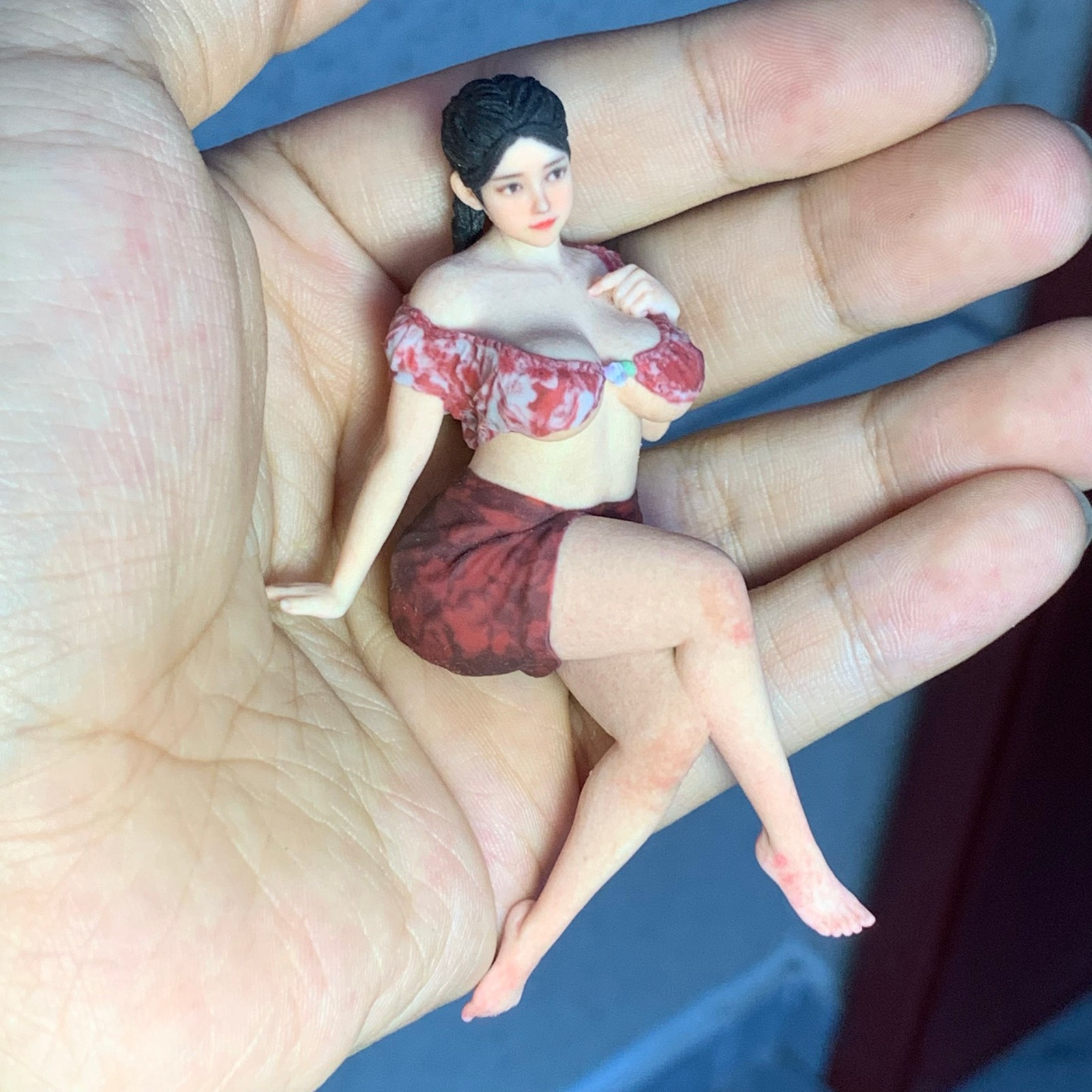 1/18 1/16 1/12 1/10 Girl Resin Figurines Figures Diorama Model For Cars Trains - Picture 42 of 135