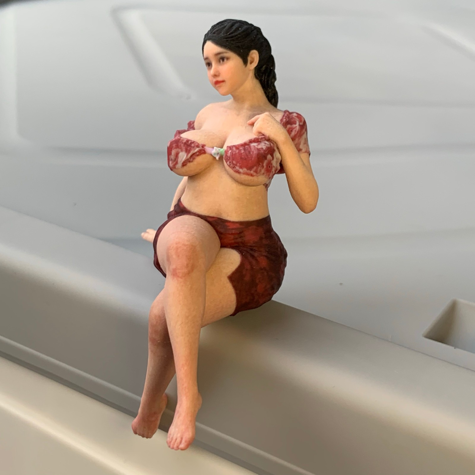 1/18 1/16 1/12 1/10 Girl Resin Figurines Figures Diorama Model For Cars Trains - Picture 49 of 135