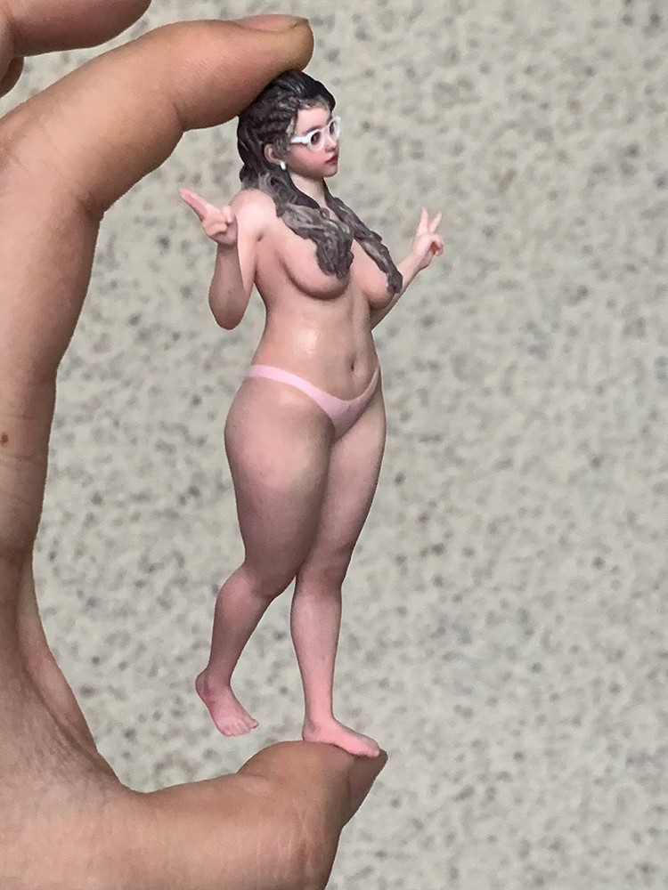 1/18 1/16 1/12 1/10 Girl Resin Figurines Figures Diorama Model For Cars Trains - Picture 128 of 135