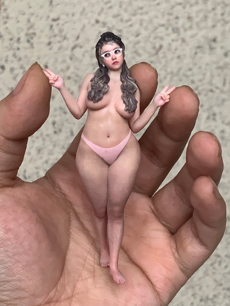 1/18 1/16 1/12 1/10 Girl Resin Figurines Figures Diorama Model For Cars Trains - Picture 131 of 135