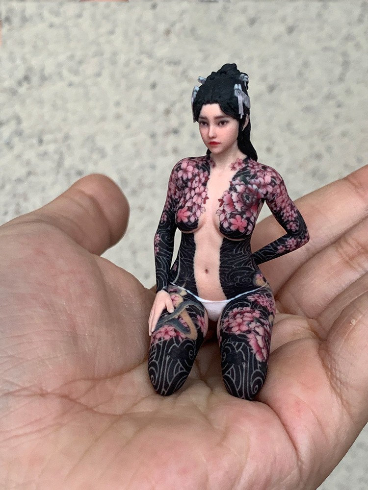 1/18 1/16 1/12 1/10 Niñas Resina Figuras Estatuillas Diorama Modelos Coches Trenes Decoración - Imagen 17 de 136