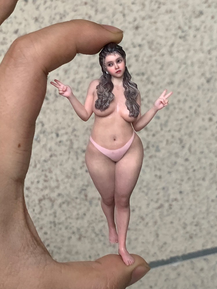 1/18 1/16 1/12 1/10 Niñas Resina Figuras Estatuillas Diorama Modelos Coches Trenes Decoración - Imagen 35 de 136