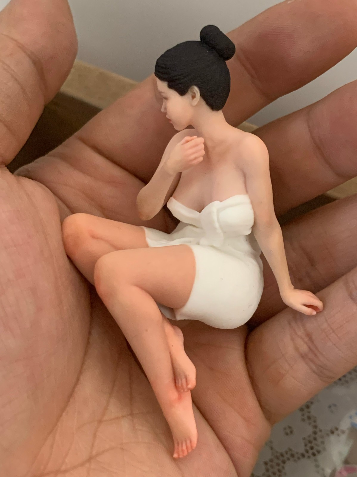 1/18 1/16 1/12 1/10 Niñas Resina Figuras Estatuillas Diorama Modelos Coches Trenes Decoración - Imagen 48 de 136