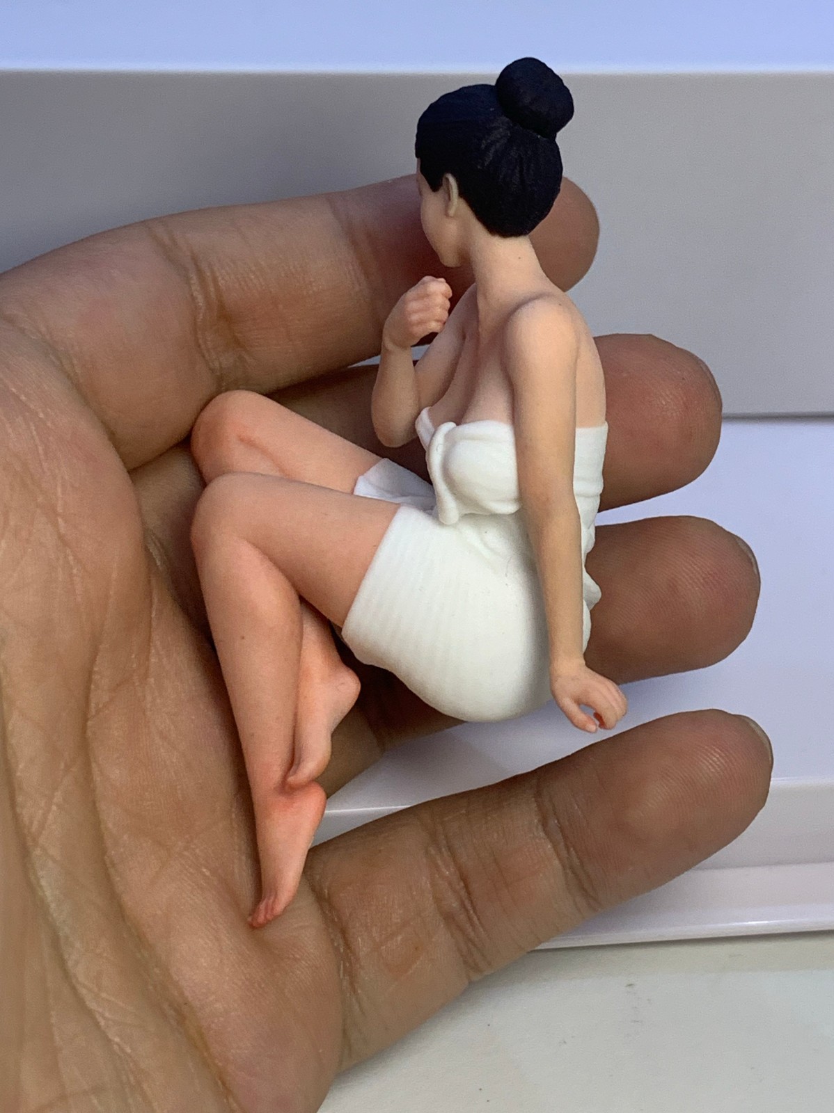 1/18 1/16 1/12 1/10 Niñas Resina Figuras Estatuillas Diorama Modelos Coches Trenes Decoración - Imagen 49 de 136