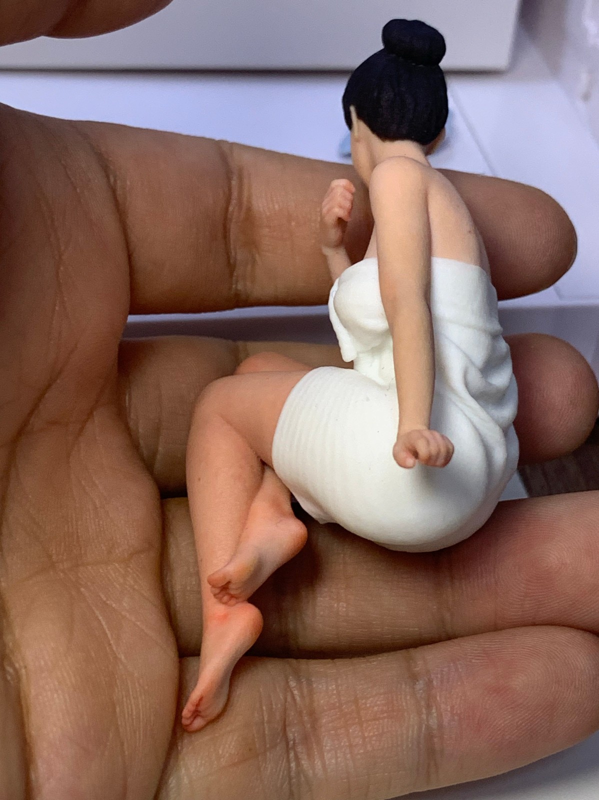 1/18 1/16 1/12 1/10 Niñas Resina Figuras Estatuillas Diorama Modelos Coches Trenes Decoración - Imagen 51 de 136