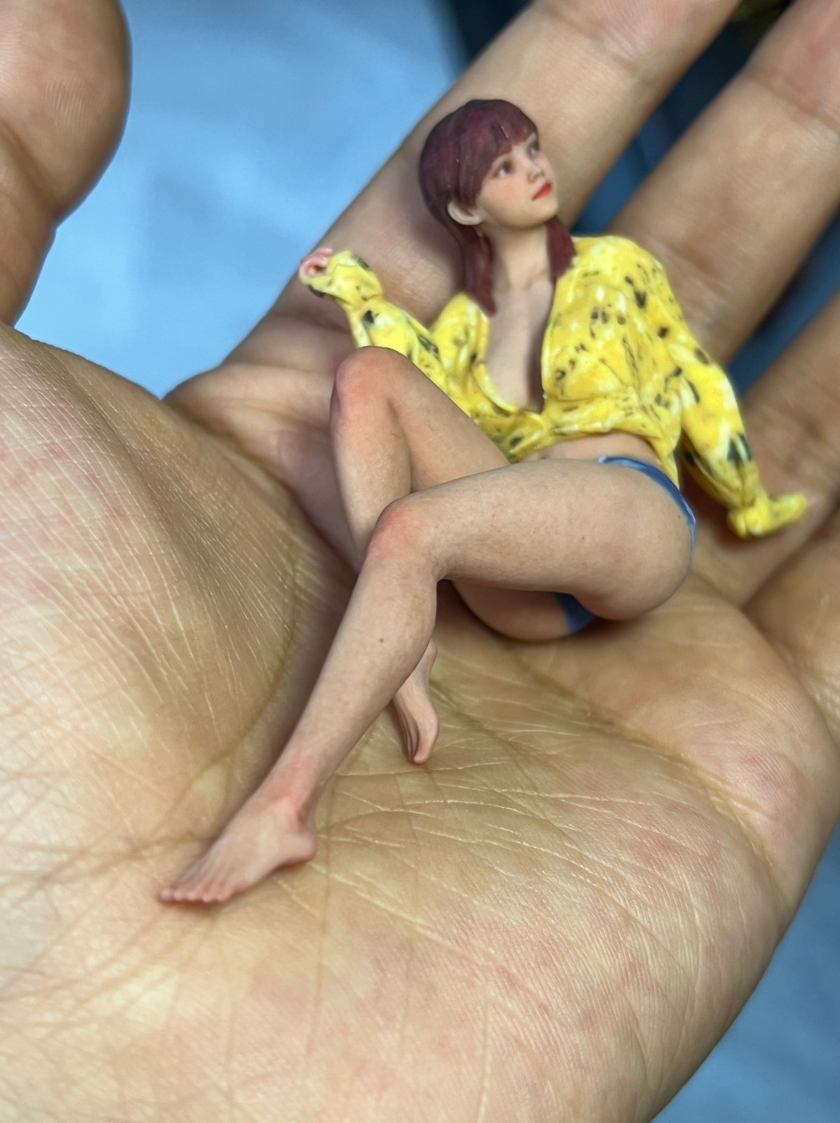 1/18 1/16 1/12 1/10 Niñas Resina Figuras Estatuillas Diorama Modelos Coches Trenes Decoración - Imagen 102 de 136