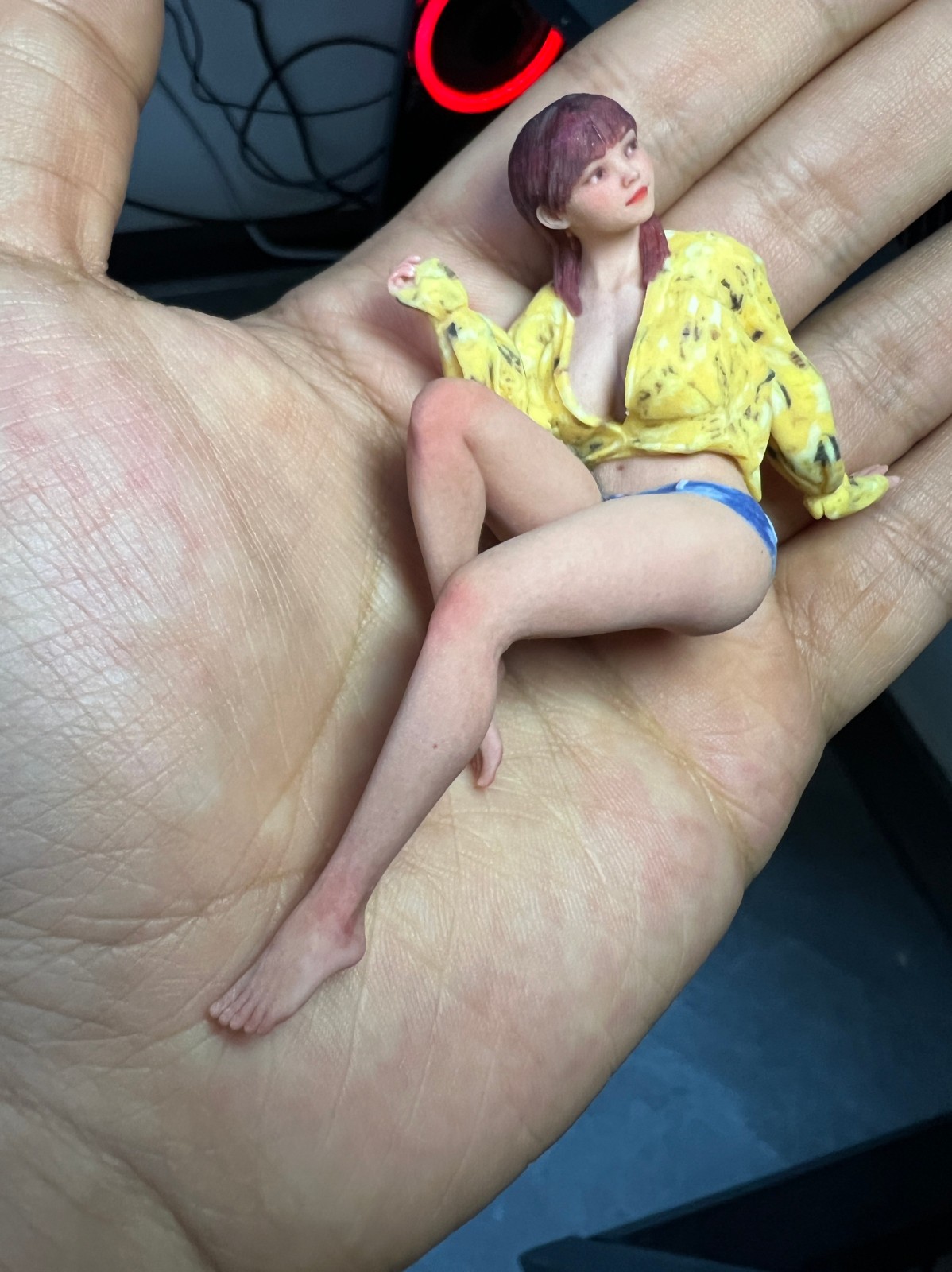 1/18 1/16 1/12 1/10 Niñas Resina Figuras Estatuillas Diorama Modelos Coches Trenes Decoración - Imagen 106 de 136