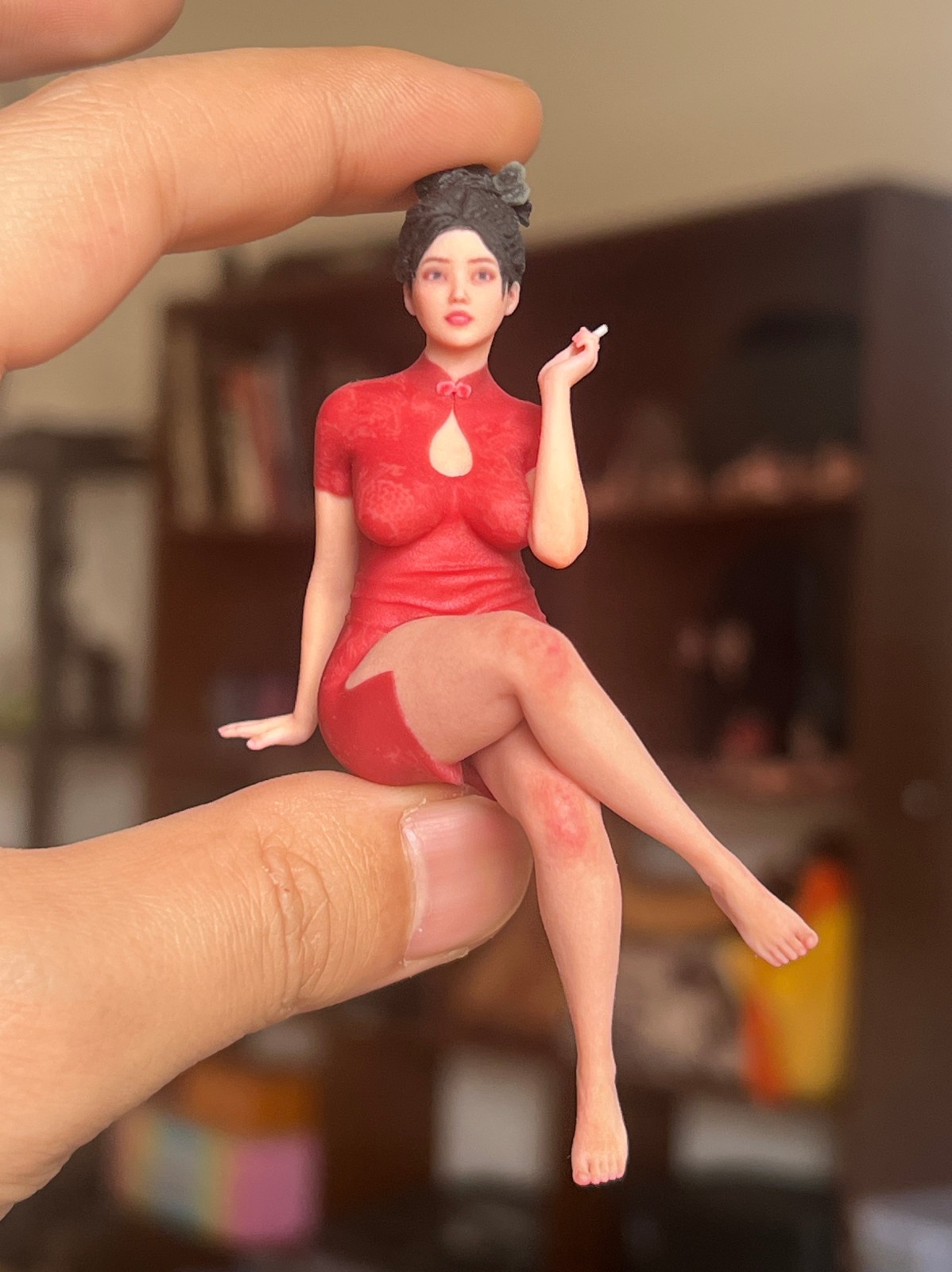 1/18 1/16 1/12 1/10 Niñas Resina Figuras Estatuillas Diorama Modelos Coches Trenes Decoración - Imagen 129 de 136