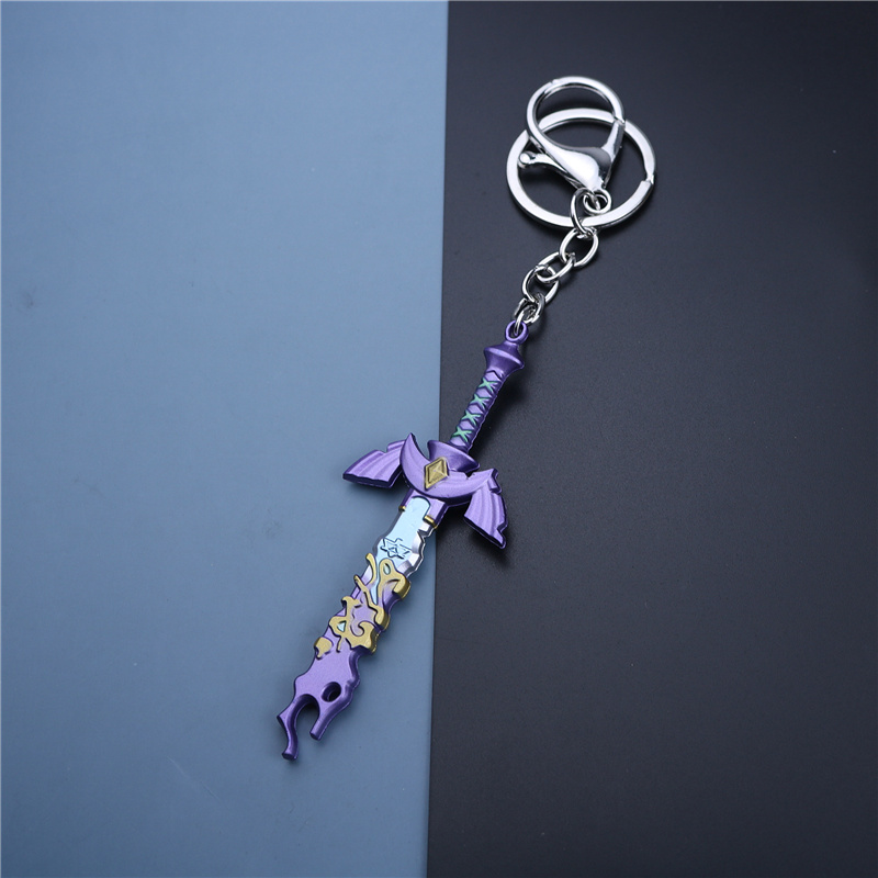 Zelda Tablet Keychain - Metal Tears of the Kingdom Charm - Picture 25 of 51