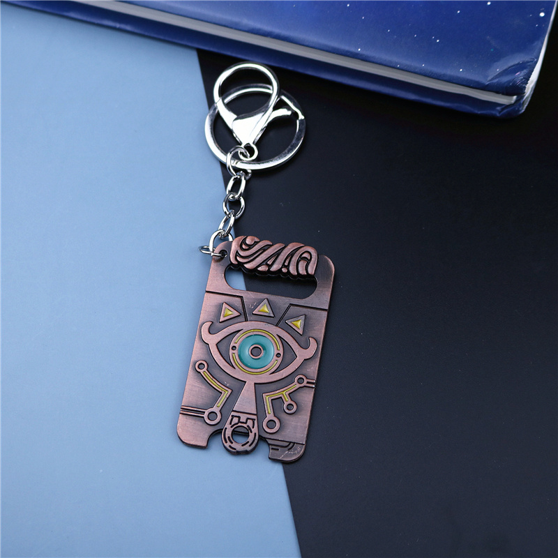 Zelda Tablet Keychain - Metal Tears of the Kingdom Charm - Picture 27 of 51