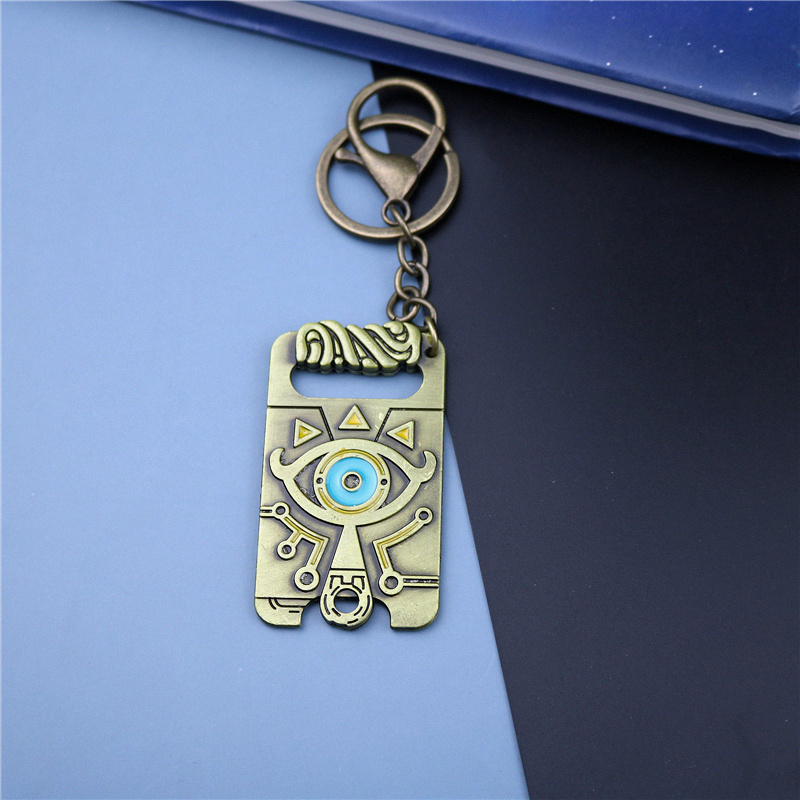 Zelda Tablet Keychain - Metal Tears of the Kingdom Charm - Picture 28 of 51