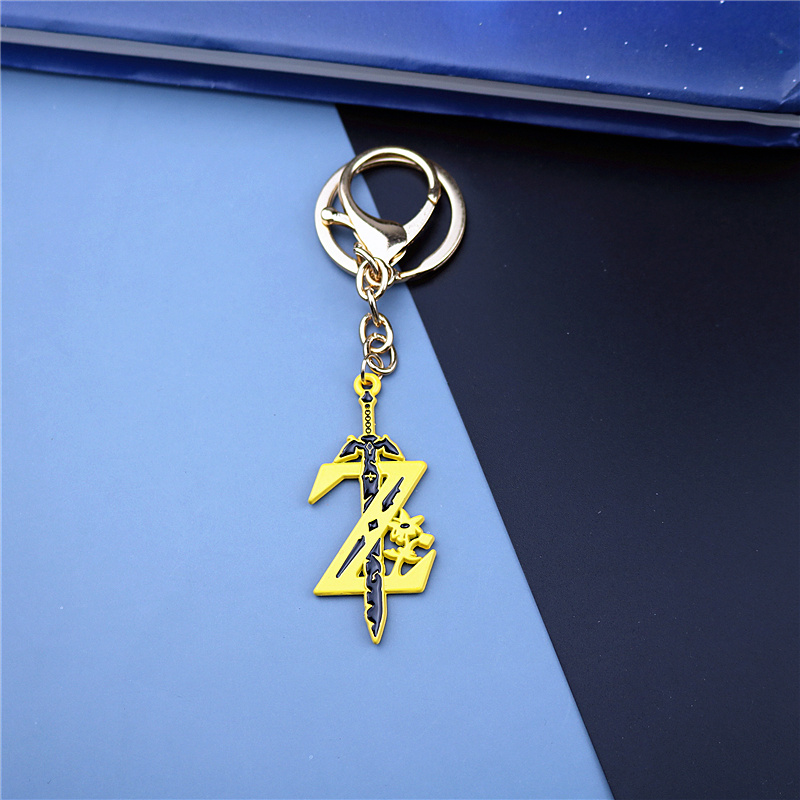 Zelda Tablet Keychain - Metal Tears of the Kingdom Charm - Picture 30 of 51
