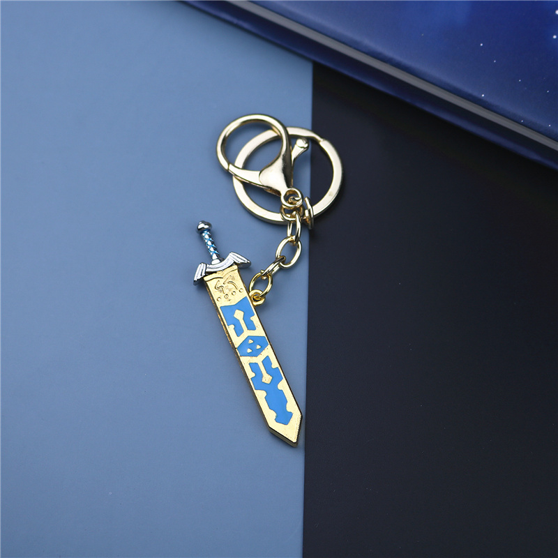Zelda Tablet Keychain - Metal Tears of the Kingdom Charm - Picture 37 of 51