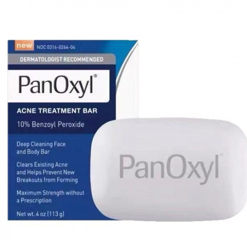 Panoxyl Acne Treatment Bar with 10% Benzoyl Peroxide, Maximum Strength Acne Bar - Picture 10 of 11
