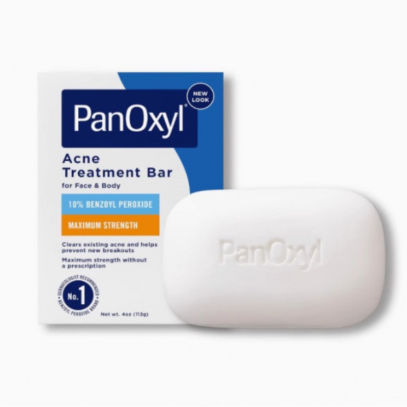 Panoxyl Acne Treatment Bar with 10% Benzoyl Peroxide, Maximum Strength Acne Bar - Picture 11 of 11