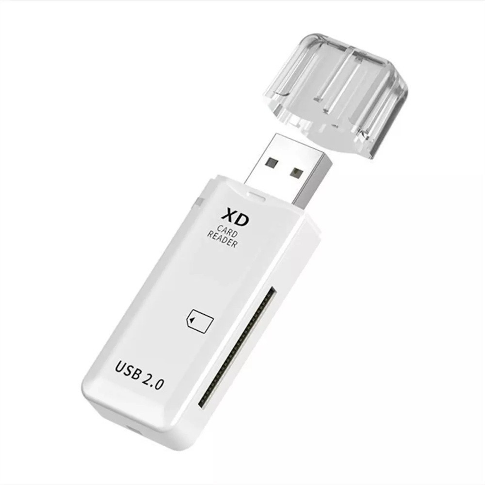 XD Card Reader Photos Memory Adapter + USB C Converter for Olympus Fuji Cameras