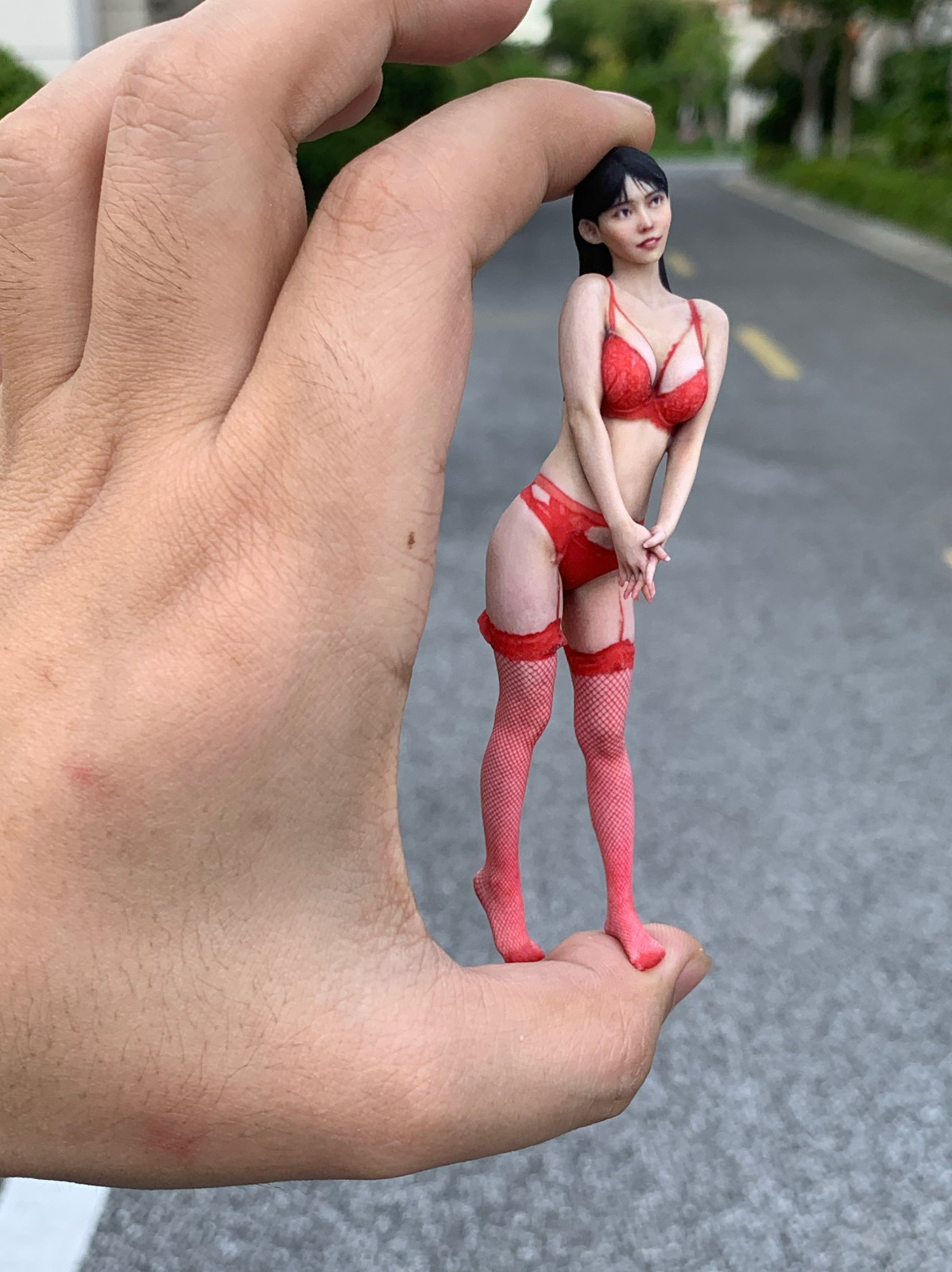 1/18 1/16 1/12 1/10 Niña Resina Figuras Diorama Modelo Para Coches Trenes - Imagen 16 de 136